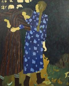  Vuillard Painting Young Girls Walking - 3206394