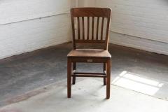 w.h. gunlocke chair co. - 1920s solid oak office chairw.h. w.h. gunlocke chair co. - 1920s solid oak office chairw.h.