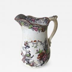  W J Butterfield Mid Size Ironstone Pitcher by W J Butterfield England Circa 1855 - 1029037