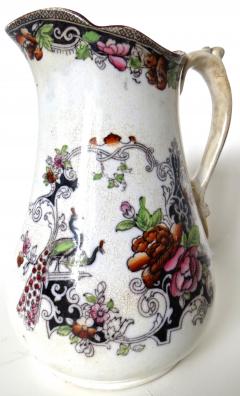  W J Butterfield Mid Size Ironstone Pitcher by W J Butterfield England Circa 1855 - 997905