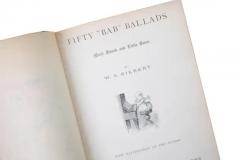  W S Gilbert 1 Volume W S Gilbert Fifty Bab Ballads  - 3354993