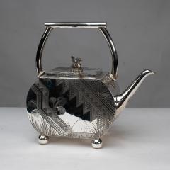  W W Harrison Co W W Harrison Co An Aesthetic Movement Silver plated Tea Pot - 4188539