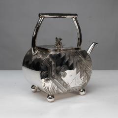  W W Harrison Co W W Harrison Co An Aesthetic Movement Silver plated Tea Pot - 4188540