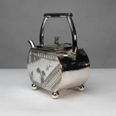  W W Harrison Co W W Harrison Co An Aesthetic Movement Silver plated Tea Pot - 4188541
