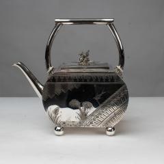  W W Harrison Co W W Harrison Co An Aesthetic Movement Silver plated Tea Pot - 4188542