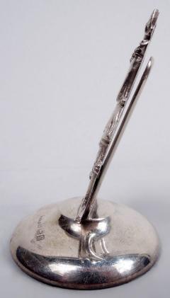  WG Keight English Edwardian Rococo Commedia dell Arte Place Card Holders 1907 - 4424350