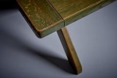  WK M bel WK M bel Dining Table in Green Pine Wood Germany 1960s - 3347231