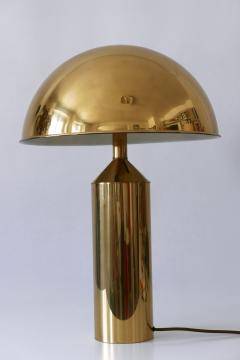  WKR Leuchten Extremely Rare Large Mid Century Modern Brass Table Lamp by WKR Leuchten 1960s - 4184731