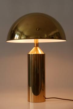 WKR Leuchten Extremely Rare Large Mid Century Modern Brass Table Lamp by WKR Leuchten 1960s - 4184732