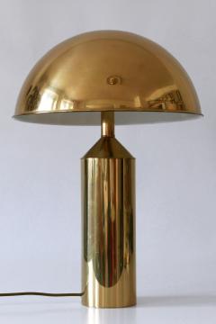  WKR Leuchten Extremely Rare Large Mid Century Modern Brass Table Lamp by WKR Leuchten 1960s - 4184735