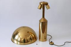  WKR Leuchten Extremely Rare Large Mid Century Modern Brass Table Lamp by WKR Leuchten 1960s - 4184740