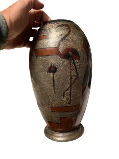  WMF Ikora 1930s Art D co m tal vase by WMF - 4320415