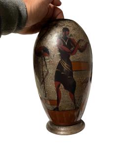  WMF Ikora 1930s Art D co m tal vase by WMF - 4320417