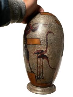  WMF Ikora 1930s Art D co m tal vase by WMF - 4320419