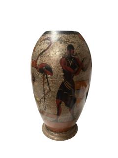  WMF Ikora 1930s Art D co m tal vase by WMF - 4320424