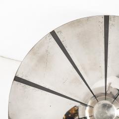  WMF Ikora Art Deco WMF Ikora Textural Silver Plated Bowl W Jet Black Linear Detailing - 4403526