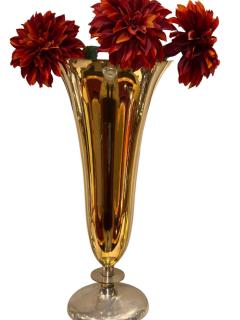  WMF Ikora Large Ikora Vase by WMF Germany Two Tone Silver and Copper Finish - 4610105