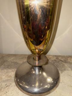  WMF Ikora Large Ikora Vase by WMF Germany Two Tone Silver and Copper Finish - 4610107
