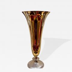  WMF Ikora Large Ikora Vase by WMF Germany Two Tone Silver and Copper Finish - 4614114