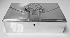  WMF W rttembergische Metallwarenfabrik W M F Jugendstil Nouveau Secessionist Jewellery or Cigar Box WMF Germany C 1906 - 1549847