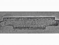  WMF W rttembergische Metallwarenfabrik W M F Large Art Nouveau Secessionist polished pewter photograph frame WMF C 1906  - 1060915