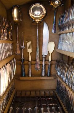  WMF W rttembergische Metallwarenfabrik W M F W Mf Rare Art Nouveau Silver Plated Cutlery Set for 24 Persons - 4186805