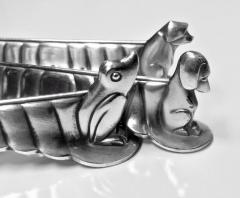  WMF W rttembergische Metallwarenfabrik W M F WMF Art Deco Set Animal Knife Rests Germany circa 1920 - 1055637