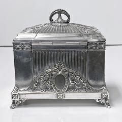  WMF W rttembergische Metallwarenfabrik W M F WMF Jewellery Box Jugendstil Secessionist Silver Plate Germany C 1900 - 1578206