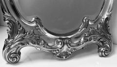  WMF W rttembergische Metallwarenfabrik W M F WMF Large Art Nouveau Silver on Pewter Mirror Germany circa 1900 - 1147728