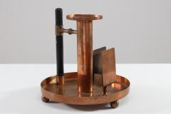  WMF W rttembergische Metallwarenfabrik W M F WMF an Aesthetic Movement Copper Chamber Candlestick in the Dr C Dresser Style - 4188602