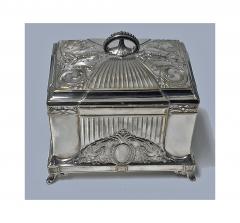  WMF WMF Jugendstil Secessionist Silver Plate Jewelry Box Germany C 1900 - 95536