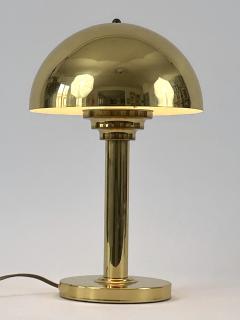  WSB Elegant Mid Century Modern Brass Table Lamp by WSB Germany 1970s - 4527418