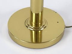  WSB Elegant Mid Century Modern Brass Table Lamp by WSB Germany 1970s - 4527421