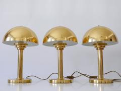  WSB Elegant Mid Century Modern Brass Table Lamps by WSB Germany 1970s - 3055875