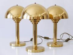  WSB Elegant Mid Century Modern Brass Table Lamps by WSB Germany 1970s - 3055886