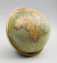  Wagner Debes Lehrm Anst of Leipzig 12 German Terrestrial Globe on Stand Circa 1880 - 107703