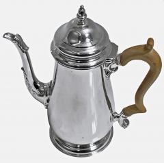  Wakely Wheeler English Georgian style Sterling Silver Coffee Pot London Wakely and Wheeler - 2986081