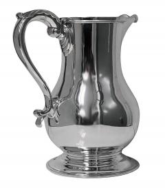  Wakely Wheeler Large Sterling Silver Jug Georgian style London Wakely and Wheeler 36 25 oz - 2992458