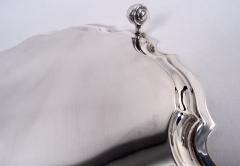  Wakely Wheeler Traditional English Georgian Sterling Silver Piecrust Salver Tray 1967 - 4147985