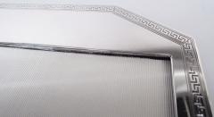  Walker Hall English Art Deco Classical Sterling Silver Picture Frame 1923 - 4416614