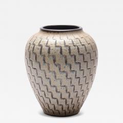  Wall kra AB Large Vase with Stepped Design by Arthur Andersson for Wall kra - 3440040