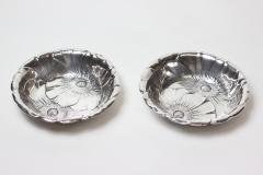  Wallace Silversmiths Inc Antique Large Sterling Art Nouveau Two Bowls by Wallace Silversmiths 1930s - 2154614