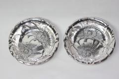  Wallace Silversmiths Inc Antique Large Sterling Art Nouveau Two Bowls by Wallace Silversmiths 1930s - 2154618
