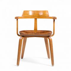  Walter Gropius Ben Thompson Walter Gropius W199 Bauhaus for Thonet Mid Century Bentwood Chairs Set of 6 - 4402951