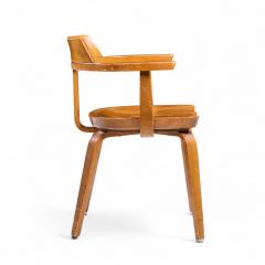  Walter Gropius Ben Thompson Walter Gropius W199 Bauhaus for Thonet Mid Century Bentwood Chairs Set of 6 - 4402960