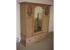  Waring Gillow Waring Gillows George Walton Style of Arts Crafts Wardrobe Dressing Table - 4192286