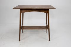  Waring Gillow Waring and Gillows A pair of Arts Crafts oblong side tables with curved aprons - 4186273