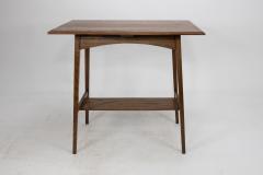  Waring Gillow Waring and Gillows A pair of Arts Crafts oblong side tables with curved aprons - 4186286