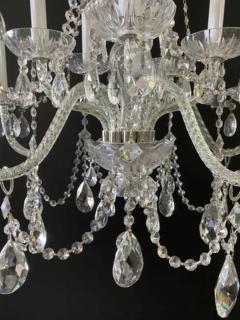  Waterford Art Deco Style Christal Chandelier in the Manor of Waterford 10 Arms - 2867328