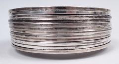  Watson Company Set of 12 Watson Navarre Sterling Silver Bread Butter Plates - 3819573